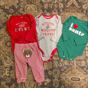 Carter’s 9 month Christmas bundle
